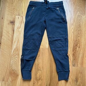 GAP Women’s Dark Blue Joggers with Quilted Knees